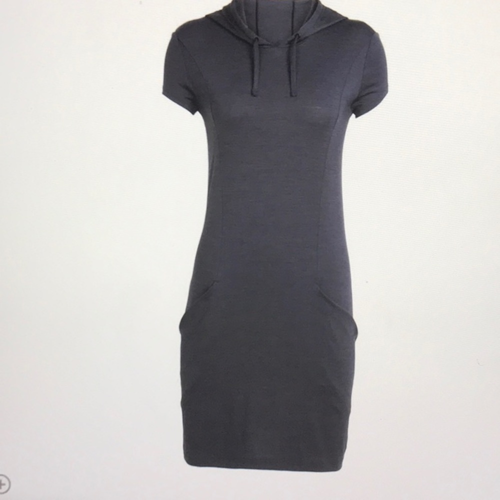 Icebreaker Yanni hooded merino dress
